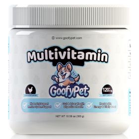 Multifunctional Supplements for Dogs - Glucosamine Chondroitin for Joint Support with Probiotics for Gut & Immune Health ‚Äì Omega Fish Oil with Antio