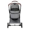 Pet Stroller 3 in 1, Folding Lightweight Dog Stroller with Detachable Carrier & Storage Basket, 4 Wheels Travel Stroller for Puppies Doggies Kitties,