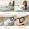 Large Human Dog Bed for Adult,Plufl Human Dog Beds for Large Dogs Waterproof and Anti-Slip,Giant Dog Bed for Humans, Human Dog Bed for Adult