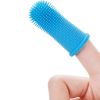 Dog Super Soft Pet Finger Toothbrush Teeth Cleaning Silicone Tooth Brush Tool Dog Cat Cleaning