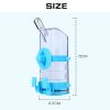 No Drip Dog Kennel Water Bottle Dispenser For Crate, Dripless Pet Drinking Fountains Kettle With Automatically Feeding Water Hanging Cage Automatic Sm