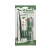 Oral Hygiene Kit For Cats And Dogs 3 Piece Set With Dual Ended Toothbrush, Finger Brush, And Poultry Flavor Tube Of Toothpaste Remove Plaque Tartar Bu