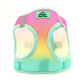 American River Choke Free Dog Harness (Color: Beach Party, size: large)