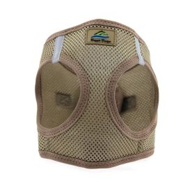 American River Choke Free Dog Harness (Color: Fossil Brown, size: 3XL)