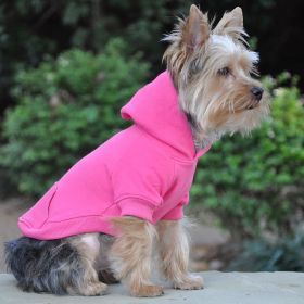 Flex-Fit Hoodie (Color: Pink, size: small)