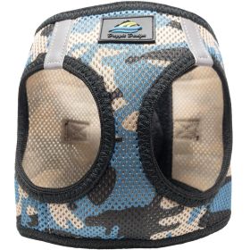 American River Choke Free Dog Harness (Color: Blue Camo, size: small)