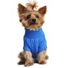 Dog Cable Knit 100% Cotton Sweater Riverside Blue